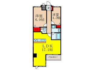 サンシャイン江坂Ⅴの物件間取画像